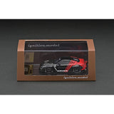 ignition Model 1/64 LB-WORKS Nissan GT-R R35 Type 2 Black/Red Finished Product IG2371