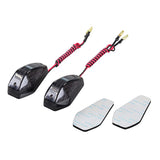 POSH 097003 Motorcycle LED TURN Signal, Smoke Lens, Aero Led Turn Signal
