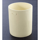 Senko M+home 86234 Raurea Dust Box, Ivory, Approx. Diameter 9.4 x Height 11.6 inches (24 x 29.5 cm)