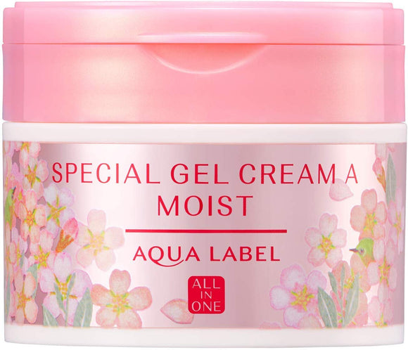 AQUALABEL Special Gel Cream A (Moist) S Cherry Blossom Scent, 3.2 oz (90 g) x 1
