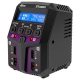 Hi-Tech 44297-AEG-B AC Balance Charger X2 Vertical Compact