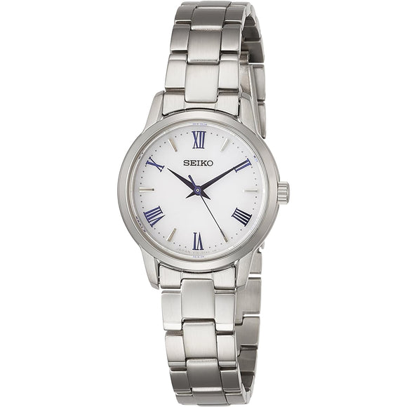 [Seiko Watch] Watch Seiko Selection Solar White Dial Roman Numeral Arrangement Sapphire Glass STPX047 Women's Silver