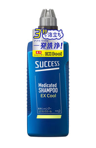 Success Success Medicated Shampoo Extra Cool Main Unit 400ml Abra Wax Odor One-shot Washing Shampoo Aqua Citrus Fragrance Main Unit