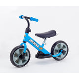 Nonaka Seisakusho 3390 Sunrider FC Tricycle, With Casage Removal Rod, Transform From A Running Bike, Blue