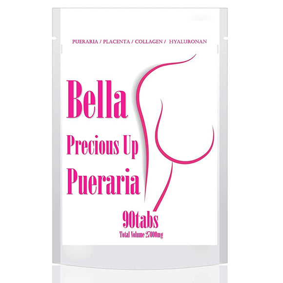 Bella Precious Up Pueraria 90 Tablets 30 Day For 30 Days 90 Tablets Bella Precious Up Pueraria Cream-Like Beauty Pueraria Milifica & Placenta Blended Supplement