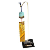 Odahara Wind Chime: Brass Pine Insect Wind Chime, Includes Parquet Short Book, Hanging Stand Set