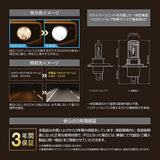 CARMATE C3600 6000k CAR LED HEADLIGHT (H4 BW561), Easy to Read White Light