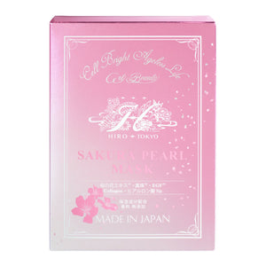 Hirosophie Sakura Pearl Mask 28mL x 10 sheets