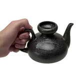 Maruyama Horoyoi Sake, 2.5 Cups, Black, Mino Ware Adjustable Heat, 6.3 x 6.6 x 2.8 inches (16 x 16.8 x 7 cm)