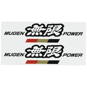 MUGEN MUGEN POWER STICKER A BLACK, Size L: 9000-YZ5-311A-K4