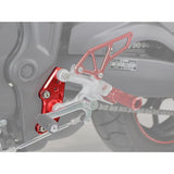 Posh (POSH) Motorcycle Supplies Step Uplate YZF-R25/A (2015-2020) Red 066072-02