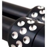 KEN'S FACTORY Billet P Rod Cover Black & Machine Cut (Billet Push Rod Cover Black and Machine Cut) for TC7-001