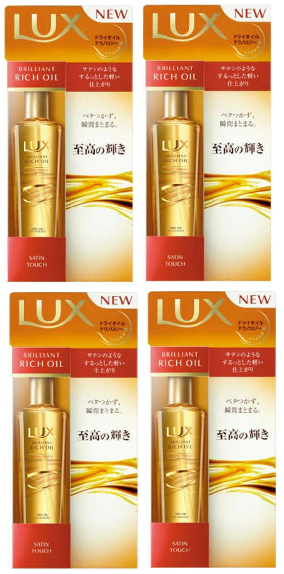 Lux Brilliant Rich Oil Satin Touch 100ml x 4