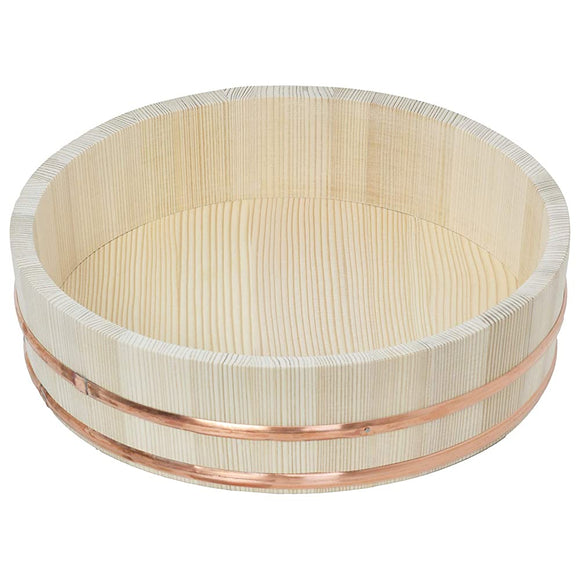 Umezawa 193339 Wooden Rice Stand, 13.0 inches (33 cm), Yoshino White Cedar, 5 Cups, Made in Japan