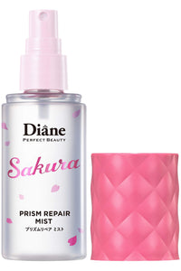 Diane Hair Oil Mist [Prism Repair] Cherry Blossom Fragrance Perfect Beauty Miracle You Sakura Prism Oil Mist Pink 60ml