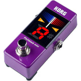 KORG PB-MINI PU Guitar Bass Pedal Tuner Pitchblack mini PU Purple