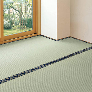 Hagiwara Free-Cut Top Mat, Igusa Carpet, Water Repellent, Backing, Repair Tape, For 6 Edoma Mats, Natural