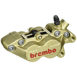 Brembo 4p Caliper Right 40mm Pitch Gold Cast 20.5165.84