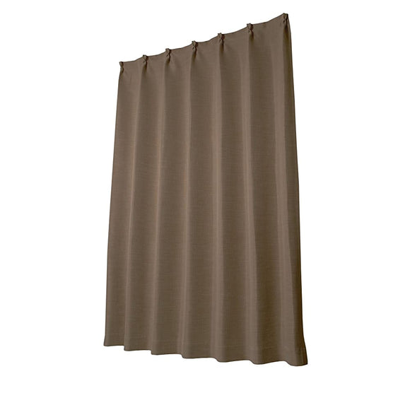 Unibel Blackout Drape, Fuga Mocha, Width 59.1 x Length 88.6 inches (150 x 225 cm), 1 Piece