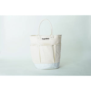 BAKETSU Veggie Bag Shopping Bag White Large Eco Bag