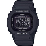 [Casio] Babygie Watch Radio Solar Super Illuminator Type (High Brightness LED Light) BGD-5000UMD-1JF Women's Black