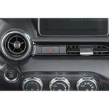 I.L.Motorsport Air conditioner knob roadster ND5/ERC Silver/Black ND0-301450ES