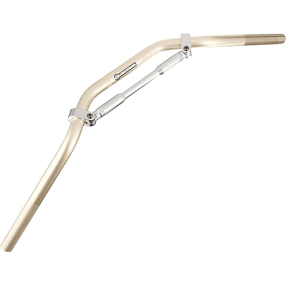 Active handlebar Road aluminum handle [Medium type/with aluminum braces] Champagne gold 60801027