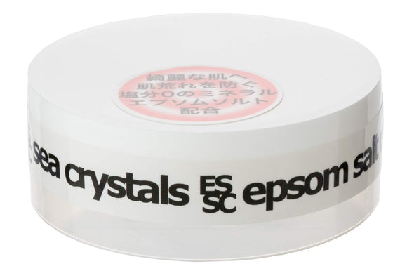 Sea Crystals Sea Crystal Epsom Salt Cream Epsom salt has become a moisturizing cream.
 30g body cream white