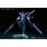 HGBF Gundam Build Fighters Tri Flame Transent Gundam Glacier 1/144 Scale Color Coded Plastic Model