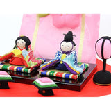 Hanakicho Warabe Hina Dolls, Compact, Mini, Chirimen Crepe, Crafted