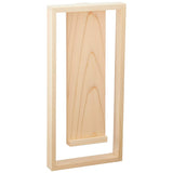 Sugimoto FURNITURE UKABU Shinkan SQUARE TYPE HINOKI W15XD4XH31 H18.5 CM MODERN Shinkan WOOD SOLID WOOD MADE MADE IN JAPAN FORSTER BOARD BOARD WOOD WOOD WALL