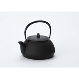 Iwachu 12822 Iron Kettle, Black Grill, 1.2 gal (0.65 L), Multi-Use Teapot, Type 5, New Arare, Induction Compatible