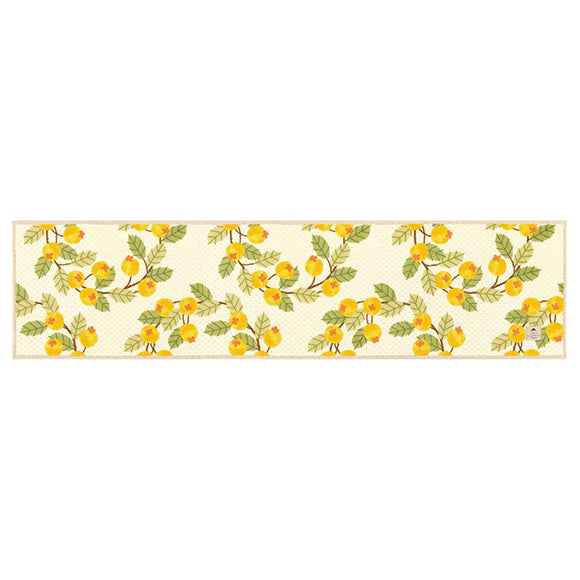 Senko S.D.S 35151 Lund Kitchen Mat, 70.9 inches (180 cm), Yellow, Approx. 17.7 x 70.9 inches (45 x 180 cm), Made in Japan