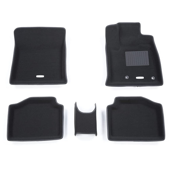 5cenb5286K CLAZZIO EN-5286 Floor Mat, 3D Type, 1 Car Set, Notebook E13, R3/1 ~/AURA FE13, R3/8 ~ 2WD Car, Standard Type, Black