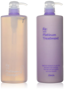 Adjuvant Re: Platinum Shampoo 1020mL + Treatment 1020g Set