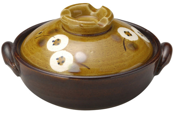 Sanko Banko Ware Pot, Yose Tohaka, No. 6, 14303, Service for 1