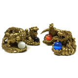 Feng Shui – Good Luck Figurine Four God Beast Set (Small) [Goods] [guttu] [Item]