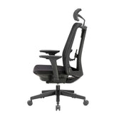 Itoki YL8-DBBL-AEL Office Chair, Desk Chair, High Back, Mesh Back, Synchro Rocking, Lumbar Support