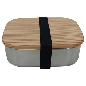 Wood With Lid, Food Box