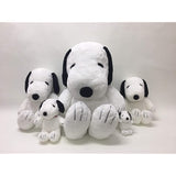 Peanuts Snoopy HUGHUG Plush Toy 077400-15, Size L, Black