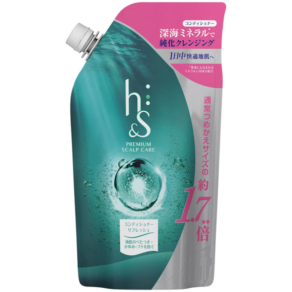 H&S Conditioner Refresh Refill Extra Large Size 550g