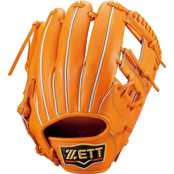 Zett BPROG760 Hard Baseball Grub Pro State for Infielders, Second Short, Kenta Imamiya Player Type, Right Throwing, Size: 4, Made in Japan