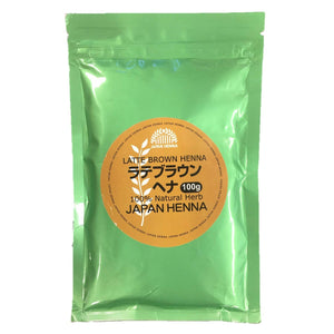 Japan Henna Latte Brown Treatment 100g