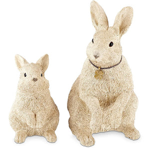 Kishima KH-61209 Set of 2 Gardening Objects, Miscellaneous Goods, Stylish, Natural, Rabbit