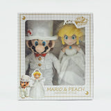 SAN-EI OD04 Super Mario Odesssey Plush Toy, Mario & Peach (Wedding Style), Height 16.5 inches (42 cm)
