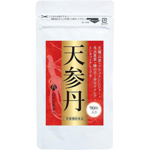 A man's confidence that shines through the night, the highest grade of Korean ginseng, Tenshu Sanginseng, supplements for men, Japanese herbal medicine, Tenjintan, Tenjintan, 90 tablets.