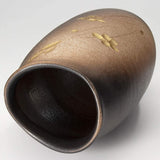 Shigaraki ware in to a Length Vase Gold Ayaka Model 1 - 2551