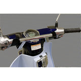 KIJIMA 204-0697 Super Cub C125 ('18-) Stay Handle Mount Stay, Mounting Diameter: 0.9 Inches (22.2 mm), Chrome