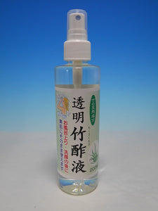 Clear bamboo vinegar 200ml, Rough skin and itchy scalp due to mask