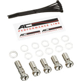 AC Performance Line (AC-PERFORMANCELINE) Brake Hose/Smoke [Socket Plating] [ZX-14R ABS specification ('12)]